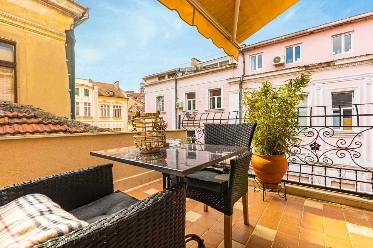 Luxury Central Apartment Plovdiv Esterno foto